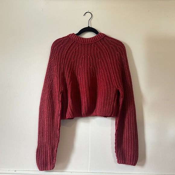 Free people red cardigan - Picture 2 of 2